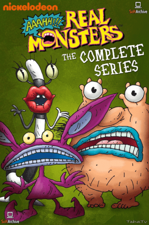 Aaahh Real Monsters S01-S04 SUPER-PACK 1080p Ai UPSCALED DD 2.0 x265-EDGE2020
