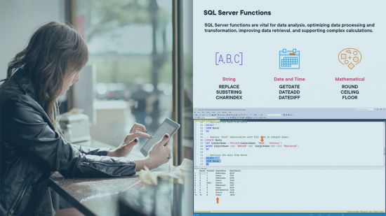 learning path - Efficient Data Manipulation Functions in SQL Server