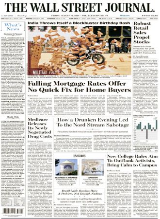 The Wall Street Journal - 16 August 2024
