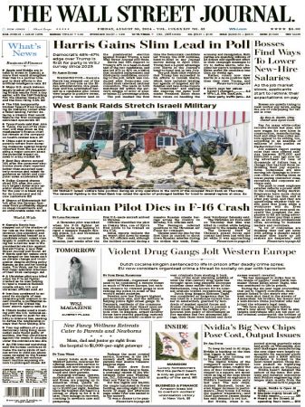 The Wall Street Journal - August 30, 2024