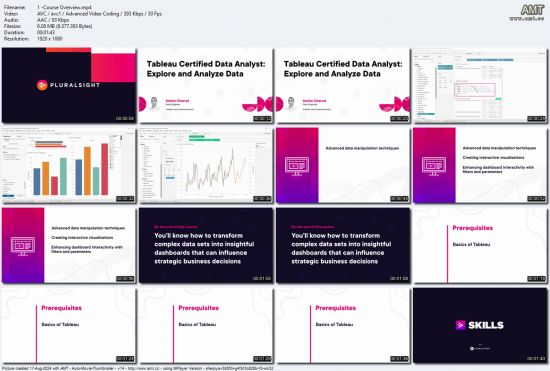 Tableau Certified Data Analyst: Explore and Analyze Data
