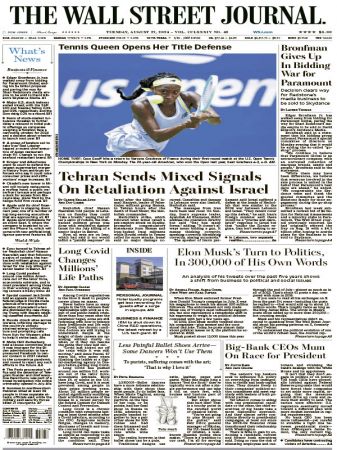 The Wall Street Journal - August 27, 2024