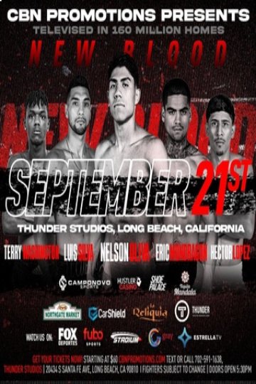 New Blood Boxing 2024 09 21 Nelson Oliva vs Alfonso Olvera Main Card 720p WEB H264-today