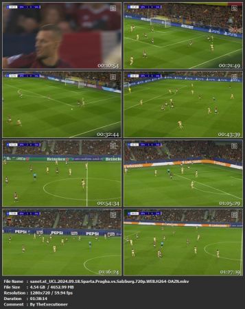UCL 2024 09 18 Sparta Pragha vs Salzburg 720p WEB H264-DAZN