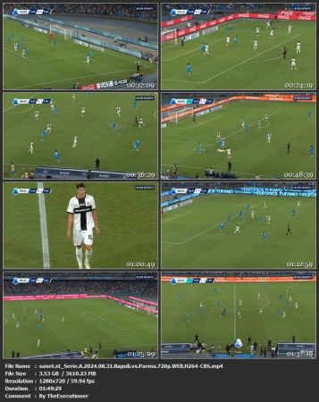 Serie A 2024 08 31 Napoli vs Parma 720p WEB H264-CBS