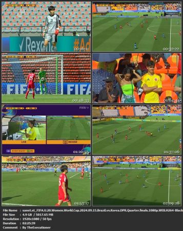 FIFA U20 Women World Cup Brazil vs Korea DPR Quarter finals 1080p WEB H264-BlackDevil