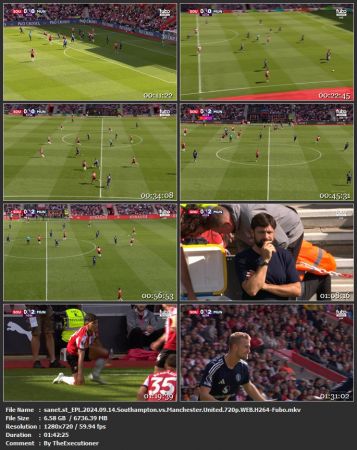 EPL 2024 09 14 Southampton vs Manchester United 720p WEB H264-Fubo