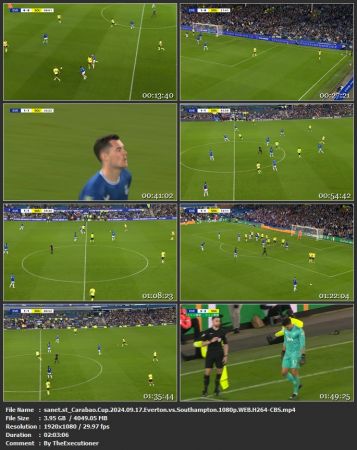 Carabao Cup 2024 09 17 Everton vs Southampton 1080p WEB H264-CBS
