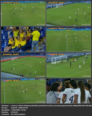 FIFA U20 Women World Cup USA vs Germany Quarter finals 1080p WEB H264-BlackDevil