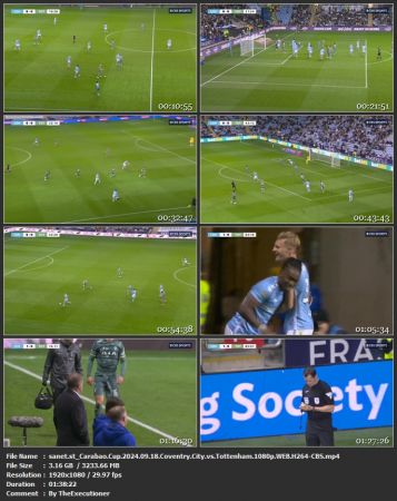 Carabao Cup 2024 09 18 Coventry City vs Tottenham 1080p WEB H264-CBS