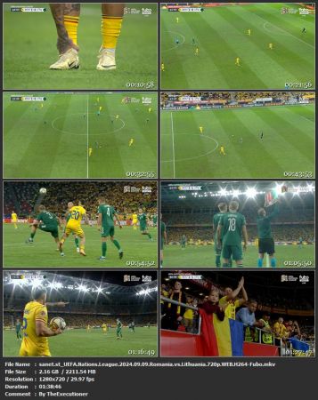 UEFA Nations League 2024 09 09 Romania vs Lithuania 720p WEB H264-Fubo