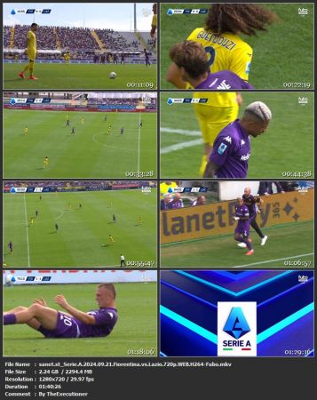 Serie A 2024 09 21 Fiorentina vs Lazio 720p WEB H264-Fubo