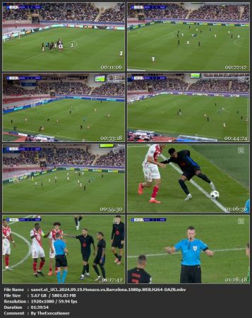 UCL 2024 09 19 Monaco vs Barcelona 1080p WEB H264-DAZN