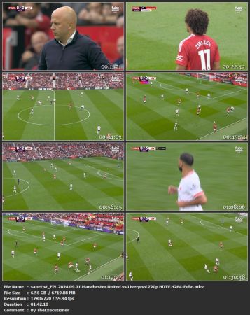 EPL 2024 09 01 Manchester United vs Liverpool 720p HDTV H264-Fubo