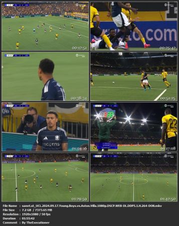 UCL 2024 09 17 Young Boys vs Aston Villa 1080p DSCP WEB H264-DON