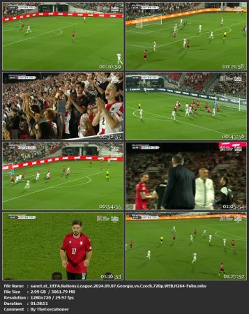 UEFA Nations League 2024 09 07 Georgia vs Czech 720p WEB H264-Fubo