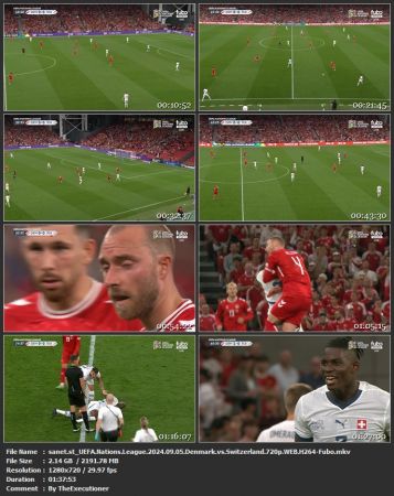 UEFA Nations League 2024 09 05 Denmark vs Switzerland 720p WEB H264-Fubo