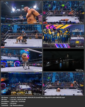 AEW Dynamite 2024 09 25 Grand Slam 720p HDTV x264-NWCHD