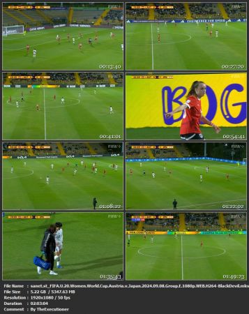 FIFA U20 Women World Cup Austria vs Japan 2024 09 08 1080p WEB H264-BlackDevil