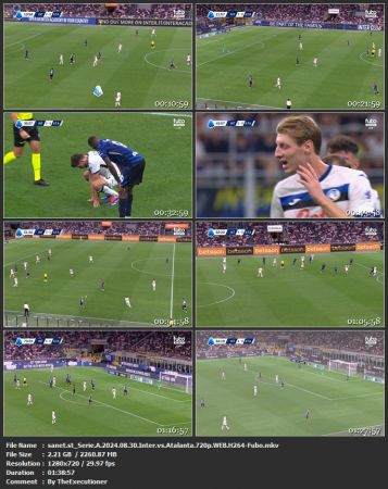 Serie A 2024 08 30 Inter vs Atalanta 720p WEB H264-Fubo