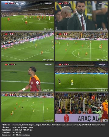 Turkish Super League 2024 09 21 Fenerbahce vs Galatasaray 720p WEB H264-BeinSport