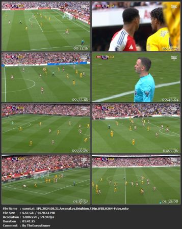 EPL 2024 08 31 Arsenal vs Brighton 720p WEB H264-Fubo