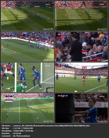 EPL 2024 09 28 Arsenal Vs Leicester City 1080p WEB H264-NiGHTNiNJAS
