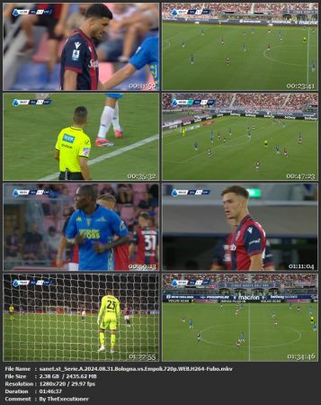 Serie A 2024 08 31 Bologna vs Empoli 720p WEB H264-Fubo