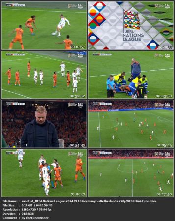 UEFA Nations League 2024 09 10 Germany vs Netherlands 720p WEB H264-Fubo