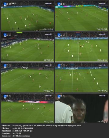 Ligue 1-2024 09 27 PSG vs Rennes 720p WEB H264-Beinsport