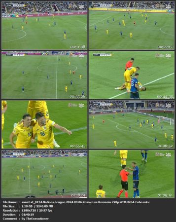 UEFA Nations League 2024 09 06 Kosovo vs Romania 720p WEB H264-Fubo