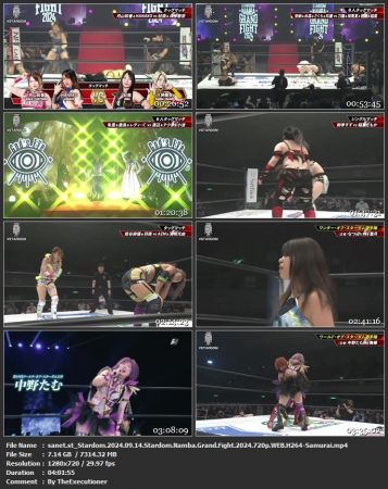 Stardom 2024 09 14 Stardom Namba Grand Fight 2024 720p WEB H264-Samurai