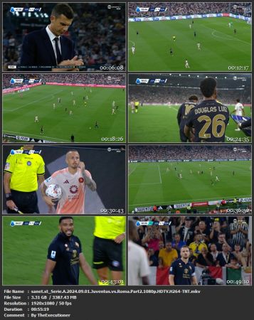 Serie A 2024 09 01 Juventus vs Roma 1080p HDTV H264-TNT