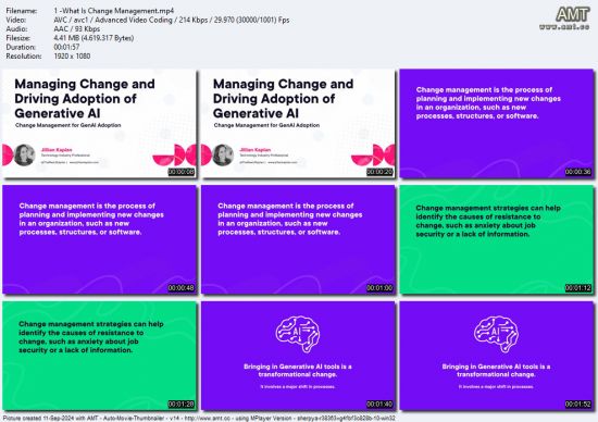 Managing Change and Driving Adoption of Generative AI