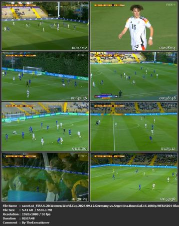 FIFA U20 Women World Cup Germany vs Argentina Round of 16 1080p WEB H264-BlackDevil