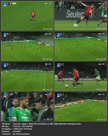 Ligue 1-2024 09 13 St Ettien vs Lille 720p WEB H264-BeinSport