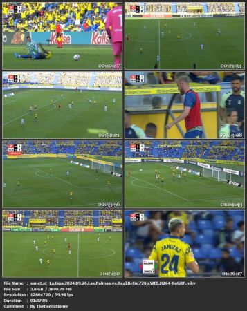La Liga 2024 09 26 Las Palmas vs Real Betis 720p WEB H264-NoGRP