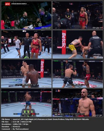 UFC Fight Night 243 Moicano vs Saint Denis Prelims 720p WEB H264-FBB