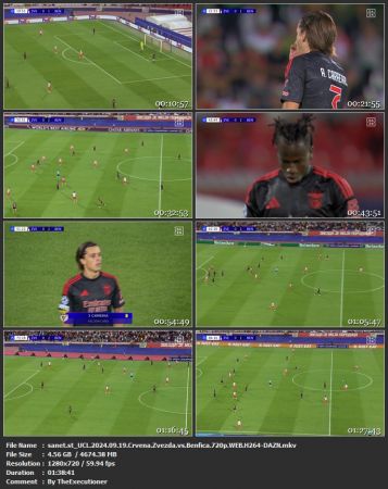 UCL 2024 09 19 Crvena Zvezda vs Benfica 720p WEB H264-DAZN