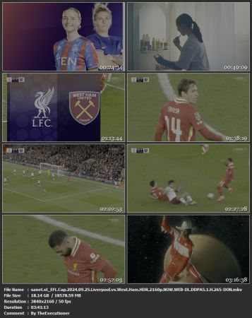 Carabao Cup 2024 09 25 Liverpool vs West Ham HDR 2160p NOW WEB H265-DON