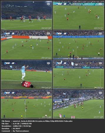 Serie A 2024 08 31 Lazio vs Milan 720p WEB H264-Fubo