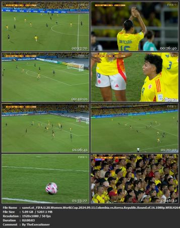 FIFA U20 Women World Cup Colombia vs Korea Republic Round of 16 1080p WEB H264-BlackDevil
