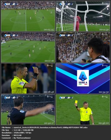 Serie A 2024 09 01 Juventus vs Roma 1080p HDTV H264-TNT