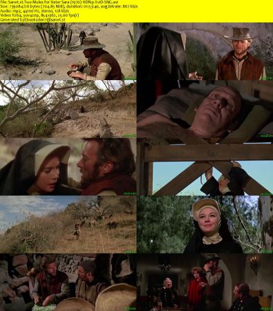 Two Mules for Sister Sara 1970 HDRip XviD-SNG