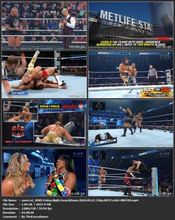 WWE Friday Night SmackDown 2024 09 27 720p HDTV x264-NWCHD