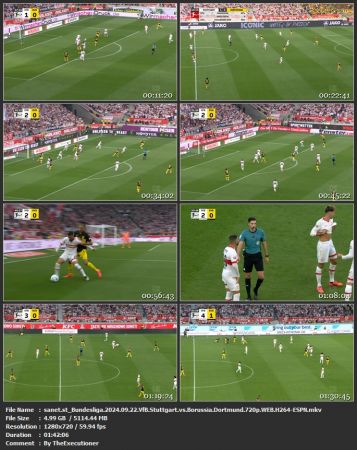 Bundesliga 2024 09 22 VfB Stuttgart vs Borussia Dortmund 720p WEB H264-ESPN