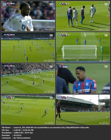 EPL 2024 09 14 Crystal Palace vs Leicester City 720p WEB H264-Fubo