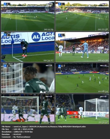 Ligue 1-2024 09 14 Auxerre vs Monaco 720p WEB H264-BeinSport