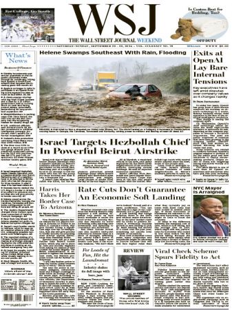 The Wall Street Journal - September 28, 2024