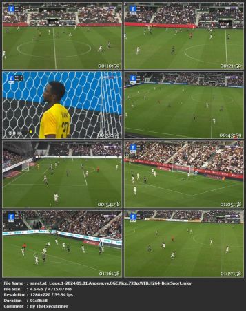 Ligue 1-2024 09 01 Angers vs OGC Nice 720p WEB H264-BeinSport